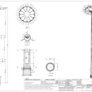 Освітлювальна щогла 25м 161-500 Т4