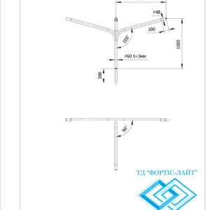 Кронштейн BKG 1-1.5-3 90 (st48, sv48)