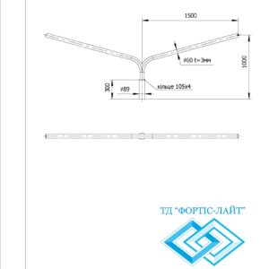 Кронштейн BKG 1-1.5-2 180 (st89, sv48)