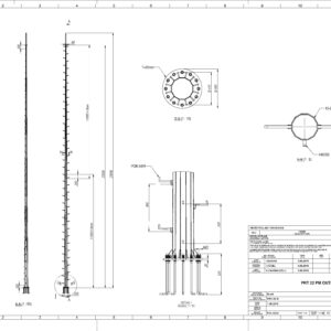 ЩОГЛА БЛИСКАВКОЗАХИСТУ 22AS MOL – F